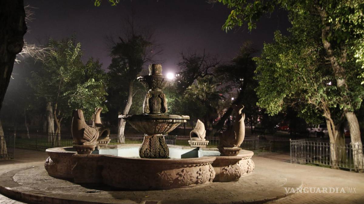 Fuentes de agua en Saltillo: secas y sin mantenimiento