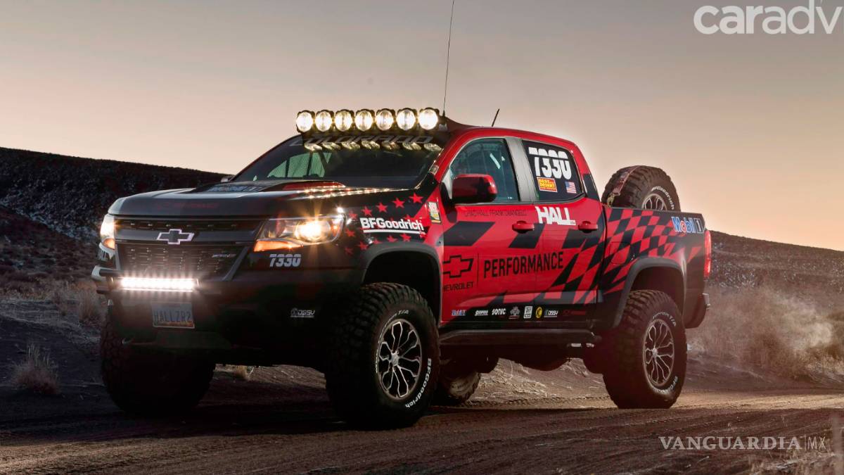 La Chevrolet Colorado ZR2 se iguala con la Ranger Raptor, con Racing Parts