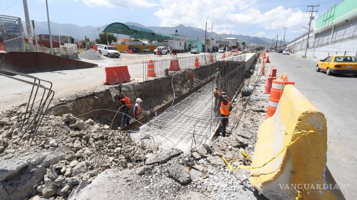 Eliminará riesgos el sistema pluvial ‘Otilio González’ de Saltillo