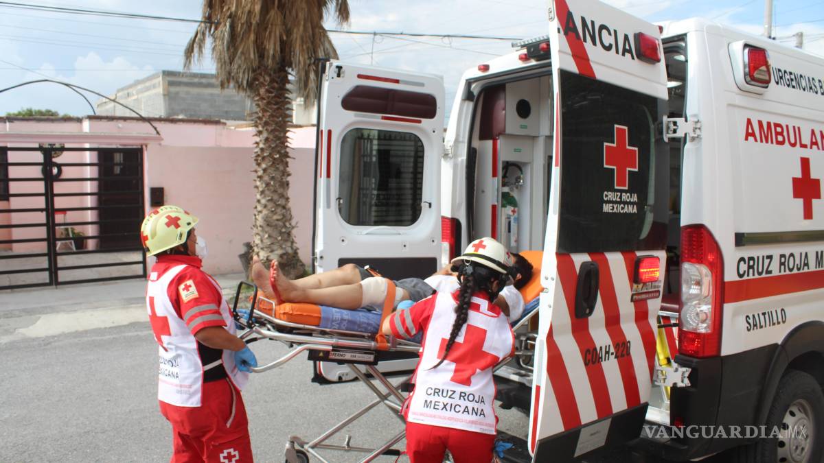 Saltillo: Hombre se lesiona con un taladro mientras realizaba reparaciones en su casa