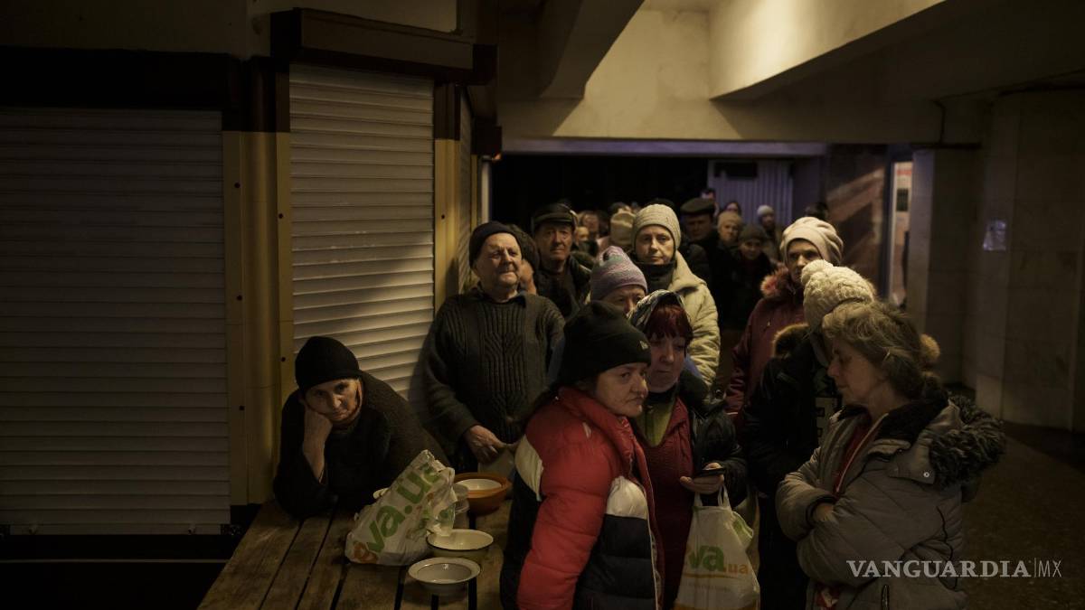 Vagones del metro se convierten en el hogar de ucranianos