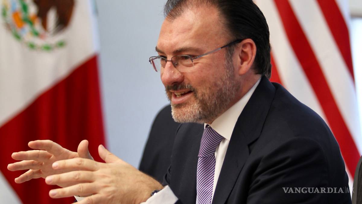 Si conviene a México, se seguirá en TLCAN: Luis Videgaray
