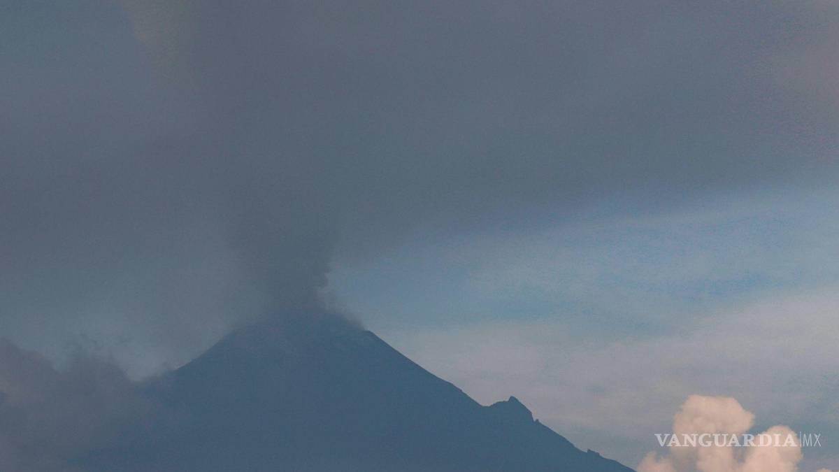 Asombrosas imágenes de la actividad del volcán Popocatépetl