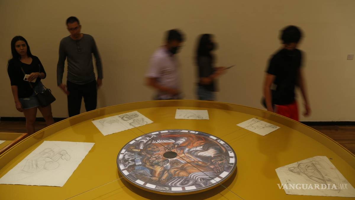 Exposición en México muestra la evolución muralística de José Clemente Orozco