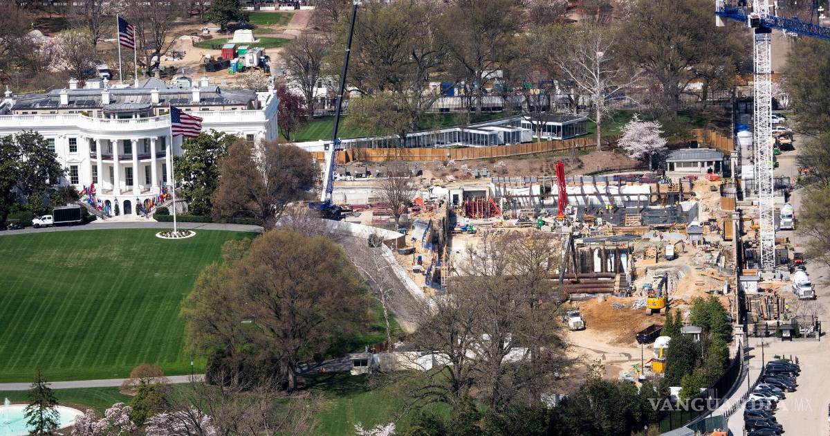 Lo que hay que saber sobre el ‘enorme’ búnker militar bajo el salón de baile de Trump