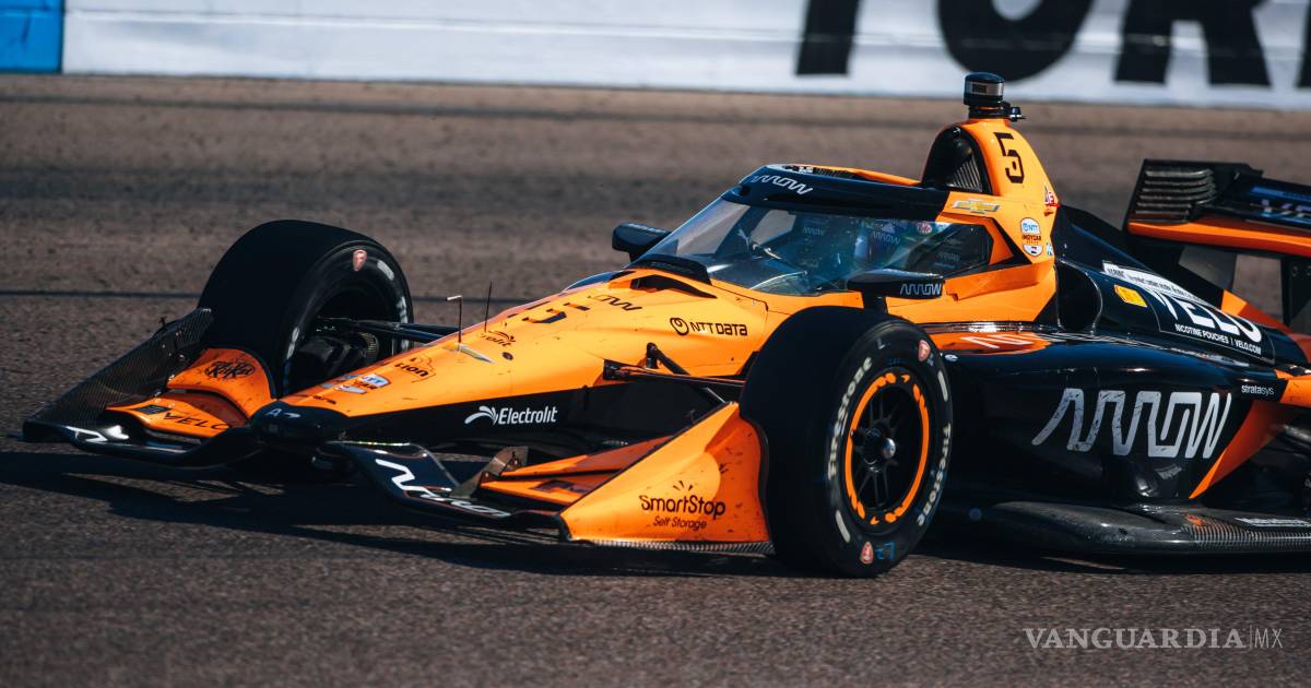 Pato O’Ward roza el podio y finaliza cuarto en las 250 Millas de Phoenix de la IndyCar