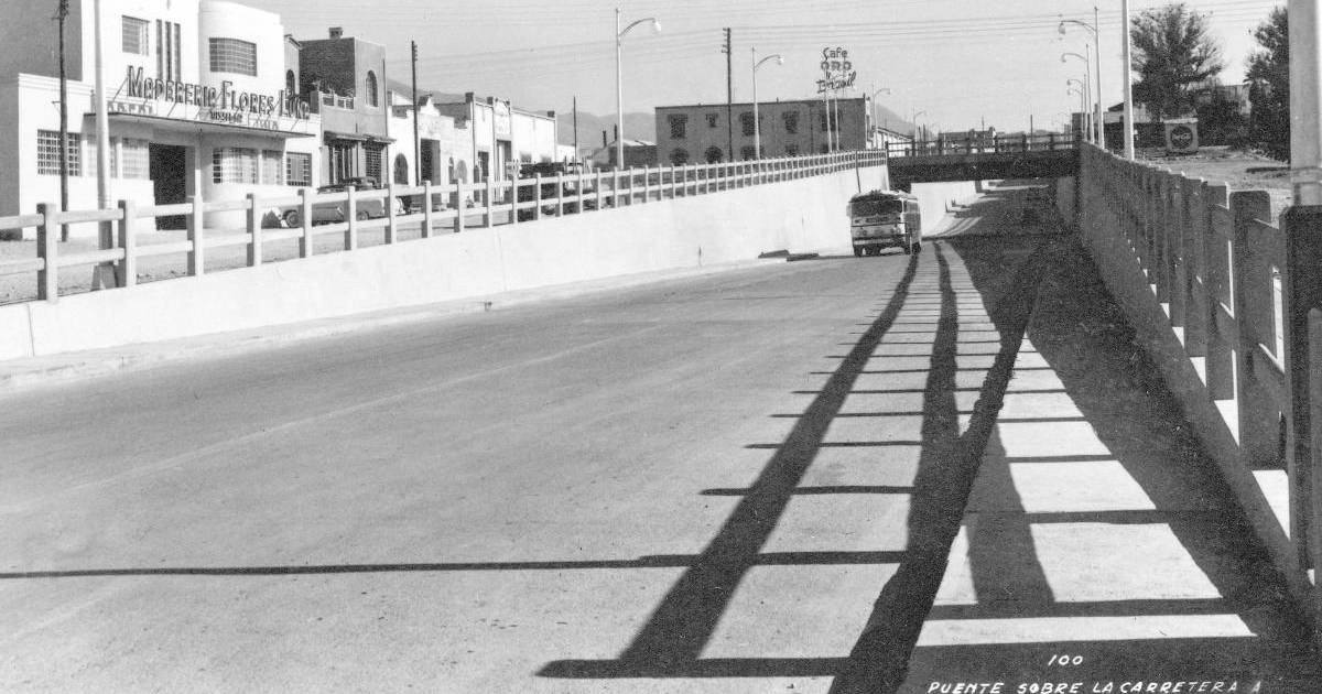 El moderno Saltillo de pasos deprimidos y puentes elevados