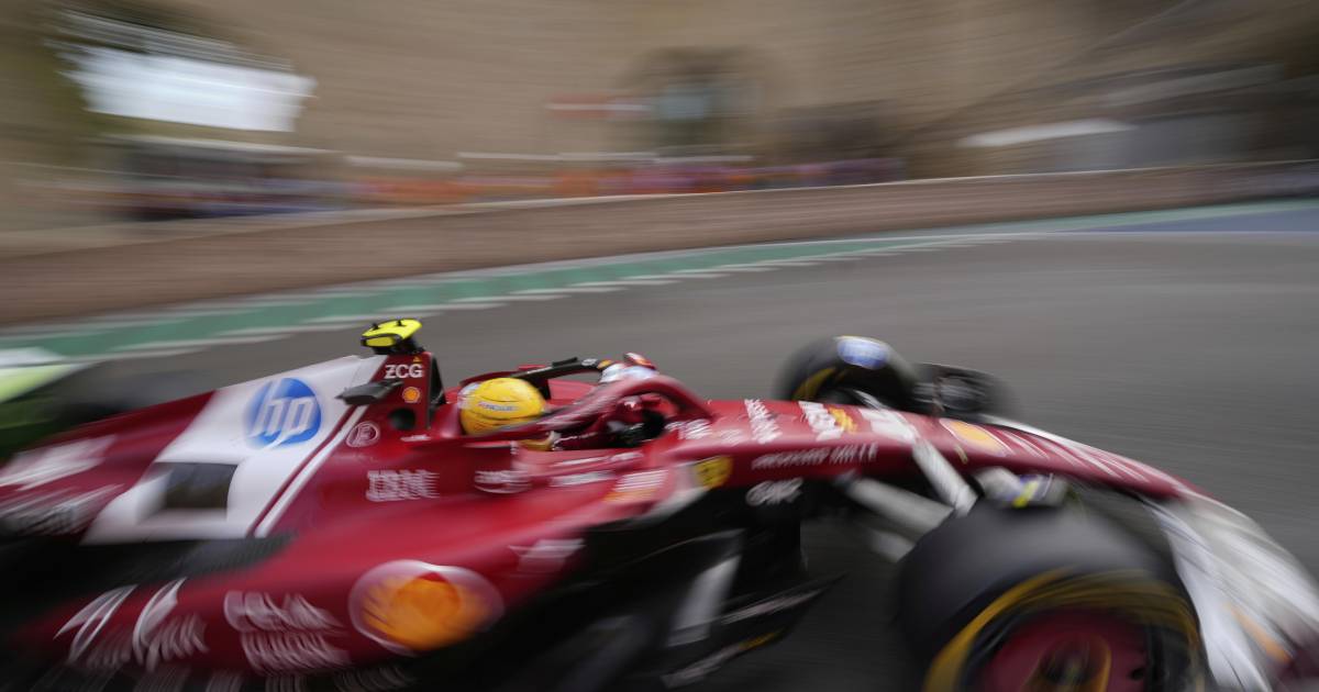 Hamilton brilla en Bakú: lidera las prácticas libres del GP de Azerbaiyán