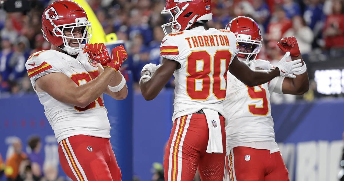 Patrick Mahomes lidera la victoria de los Chiefs sobre Giants en Semana 3