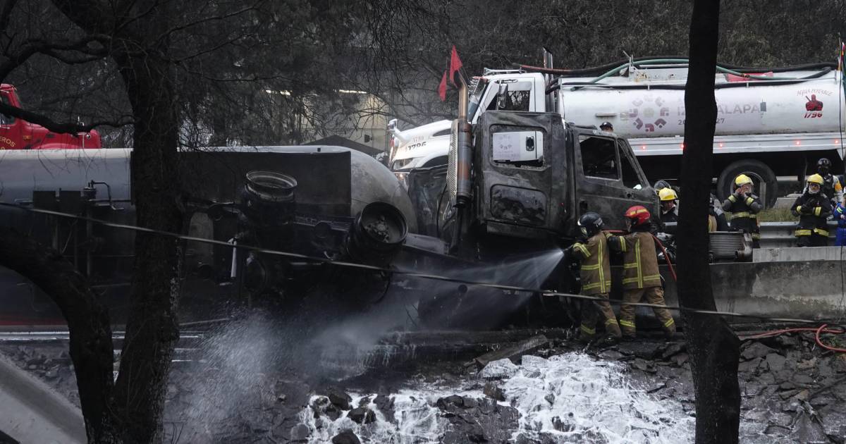 Aumenta a 90 el número de personas heridas y a 4 el de fallecidos tras la explosión de una pipa en Iztapalapa