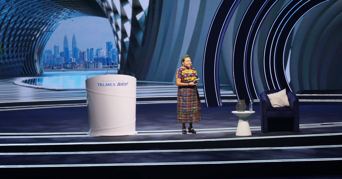 En medio de guerras, Rigoberta Menchú dice que podemos usar la IA con ética y recuperar la humanidad