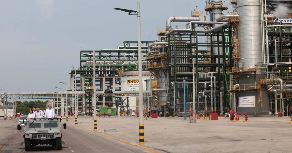 La refinería Olmeca ha estado sin operaciones desde el 25 de agosto