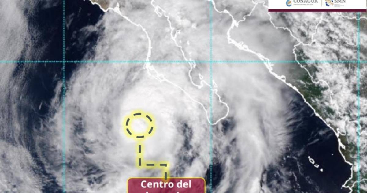 Huracán ‘Lorena’, en categoría 1, ¿cuál será su trayectoria por México?