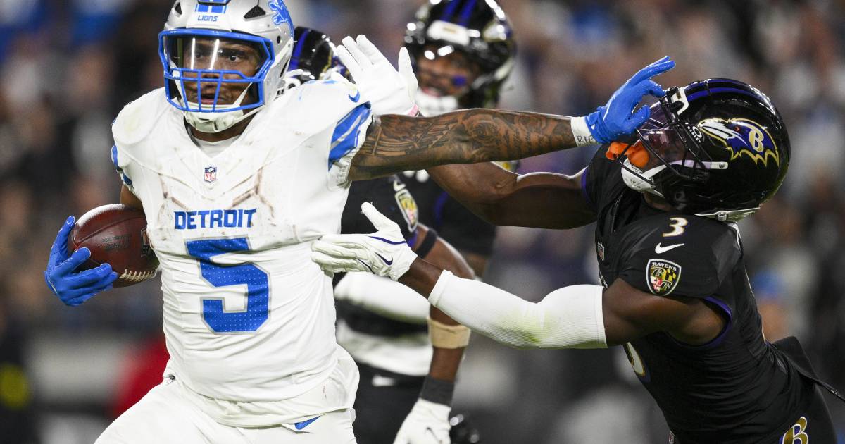 Lions vencen a Ravens en Monday Night Football y suman segundo triunfo consecutivo