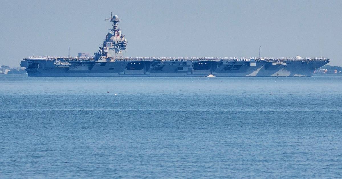 El portaaviones más grande de EU entra al Caribe en medio de la disputa con Venezuela