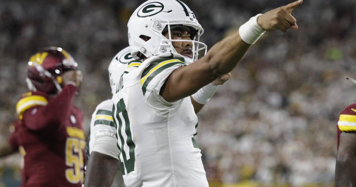 Packers mantienen el invicto con sólido triunfo sobre los Commanders en el Thursday Night Football