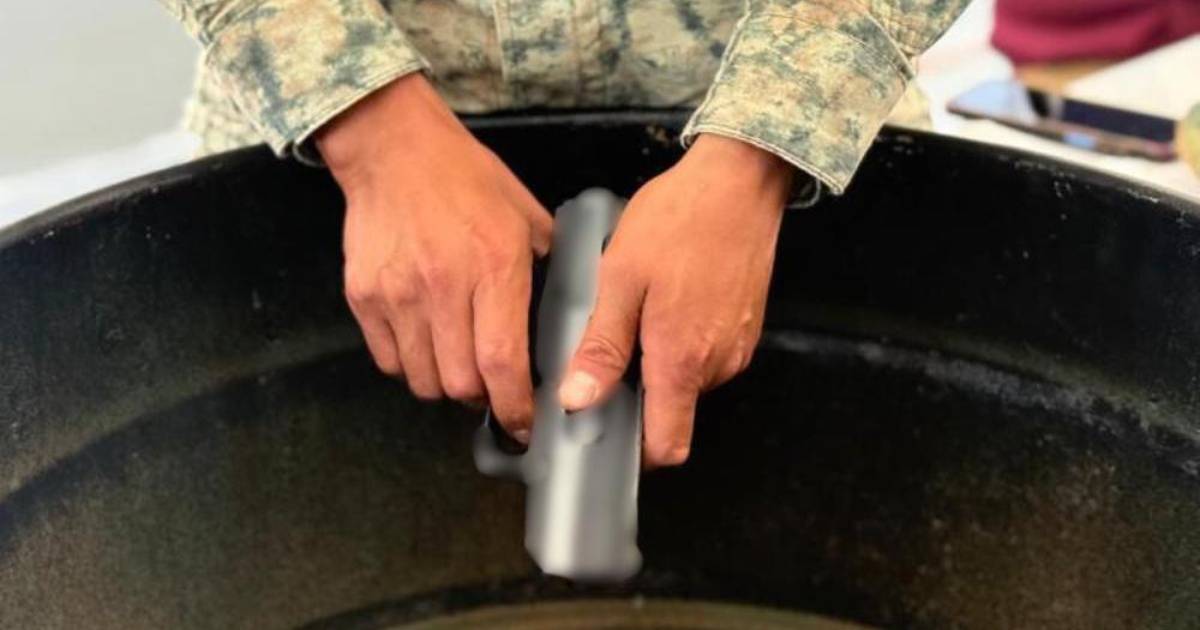 Participan en canje de armas con el programa ‘Sí al desarme, sí a la paz’, en Nuevo León