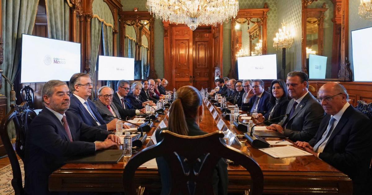 Sheinbaum se reúne con vicepresidente de Brasil; firman acuerdos de salud entre países