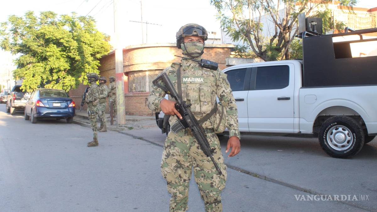 Cateo deja cinco detenidos y droga decomisada, en Saltillo