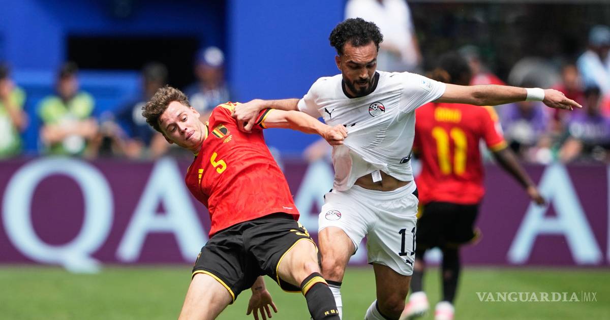 Bélgica sufre ante Egipto y arranca la Copa del Mundo 2026 con empate