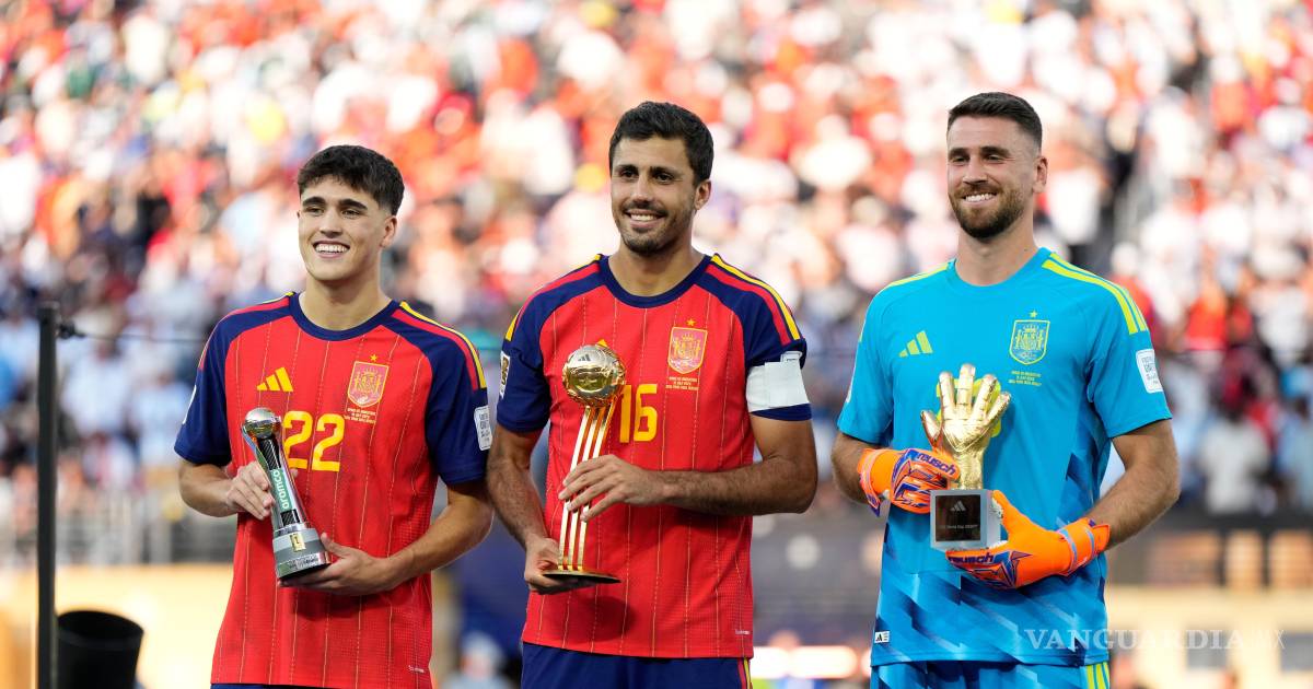 ¿Quiénes fueron los mejores del Mundial 2026? Rodri, Unai Simón, Cubarsí y Mbappé encabezan los premios