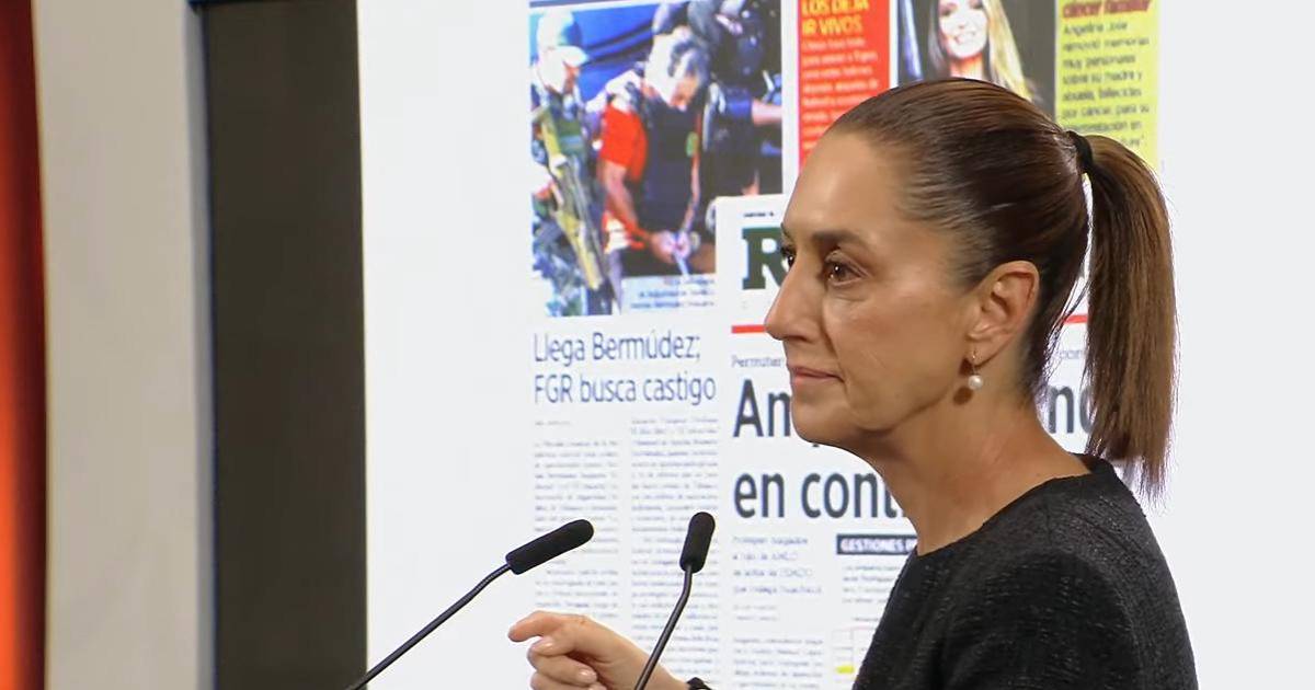 ‘Propaganda política’... Sheinbaum arremete contra Reforma, LatinUS, Loret y Gómez Leyva por supuesto amparo a hijos de AMLO