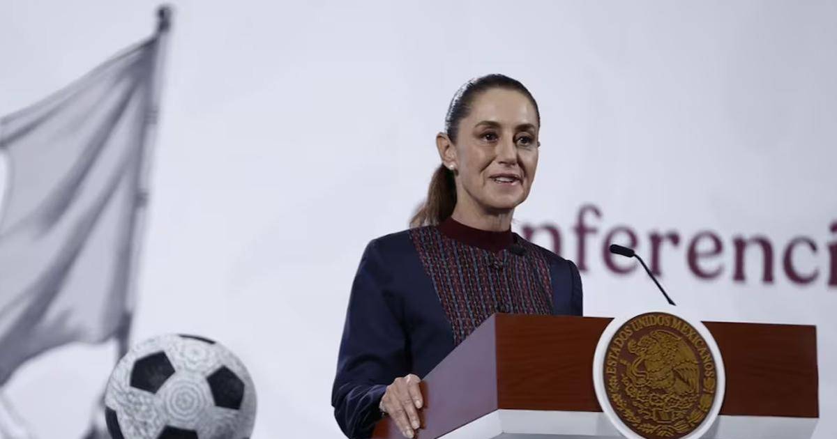 Sheinbaum presenta Mundial Social; transmitirán juegos en plazas en coordinación con la FIFA