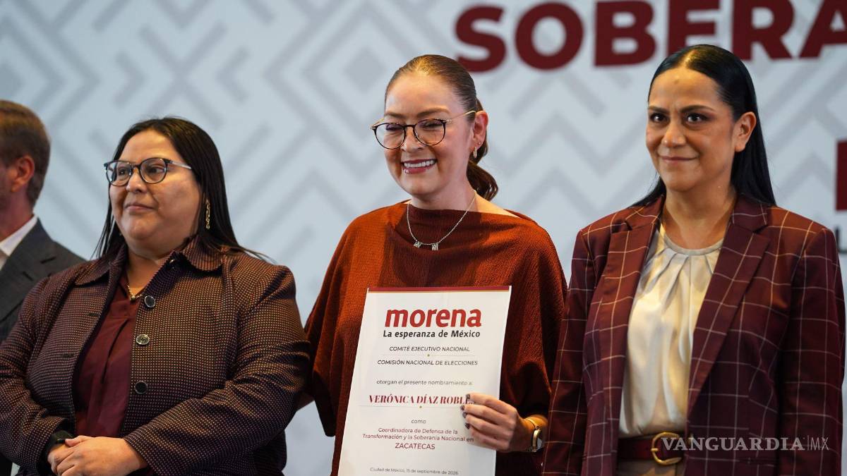 Morena ‘destapa’ a Verónica Díaz como coordinadora en Zacatecas rumbo a las elecciones 2027