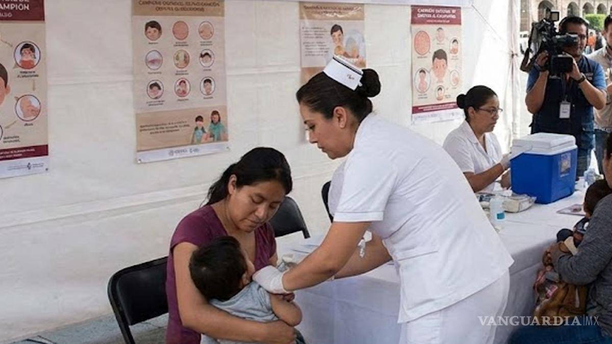 Reportan primera muerte por sarampión del 2026 en México; existen 987 casos activos