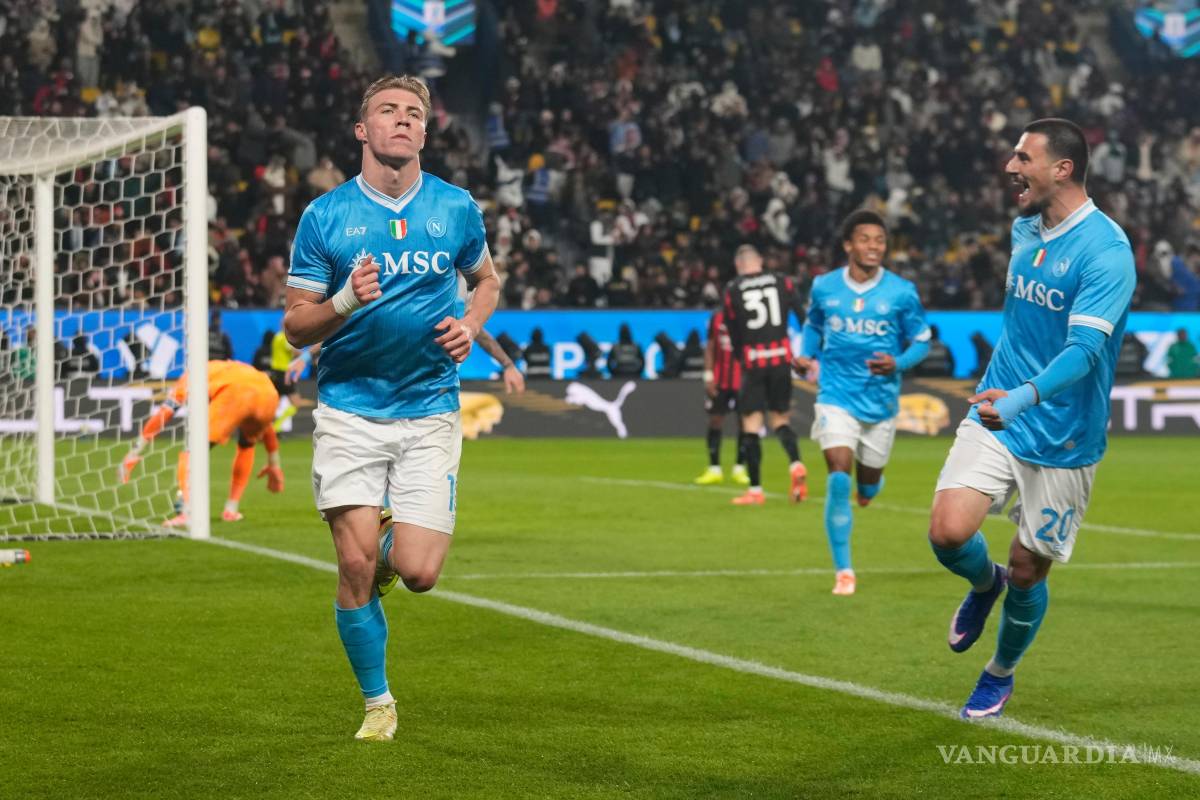 Napoli elimina al Milan y avanza a la Final de la Supercopa de Italia en Riad