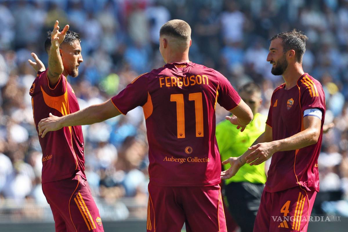 Roma se impone a Lazio en un intenso Derby della Capitale