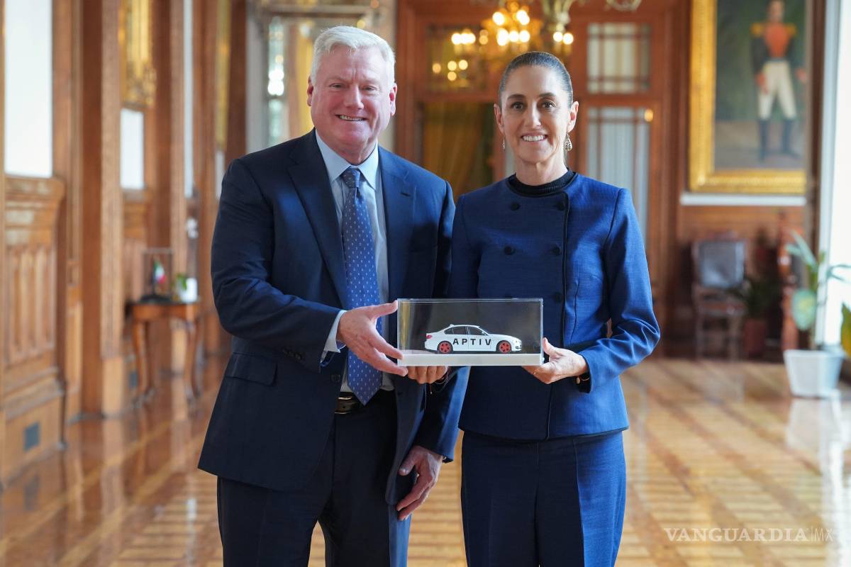 Se reúne Claudia Sheinbaum con presidente de Aptiv