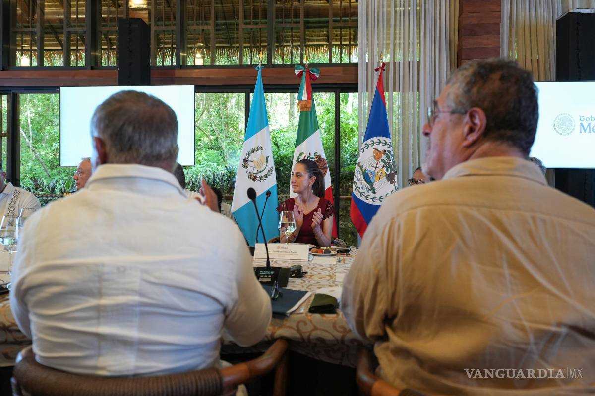 Impulsa Sheinbaum con Guatemala y Belice interconexión del Tren Maya