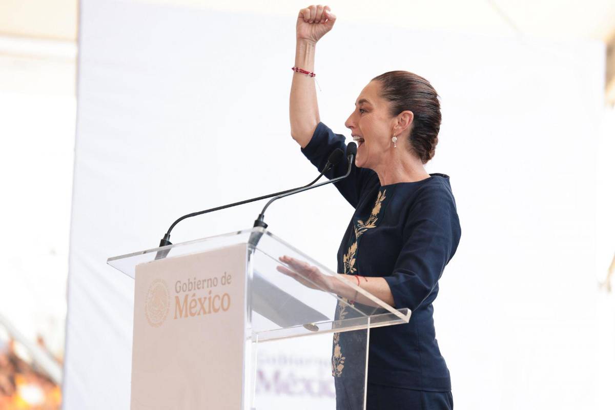 A días de cumplir su primer año de gobierno, 73 % de los mexicanos aprueba a Sheinbaum como presidenta