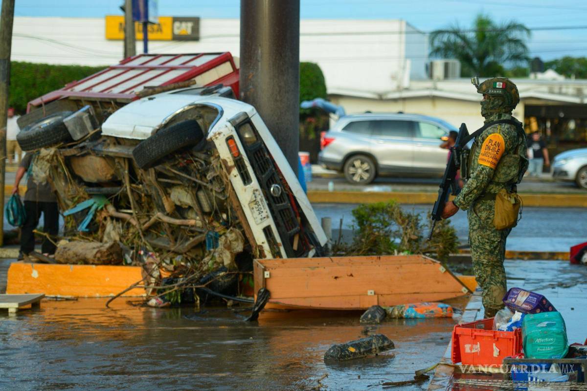 Lluvias dejan tragedia en Veracruz: cinco muertos y miles de casas bajo el agua