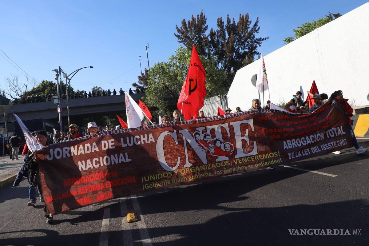 Se puede decir... Que la CNTE amenaza a ‘Claudia’