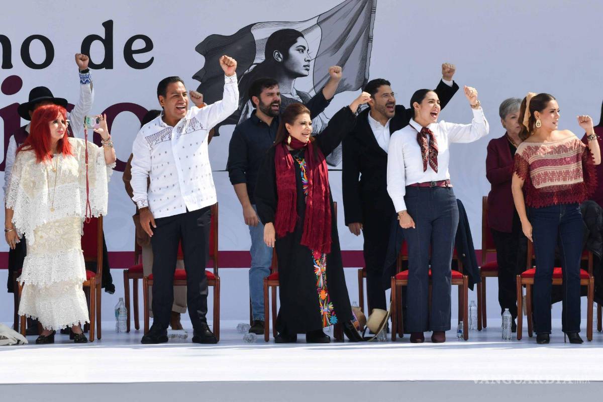 ‘Sacamos a millones de la miseria’: Brugada enciende el Zócalo con cifras de la 4T