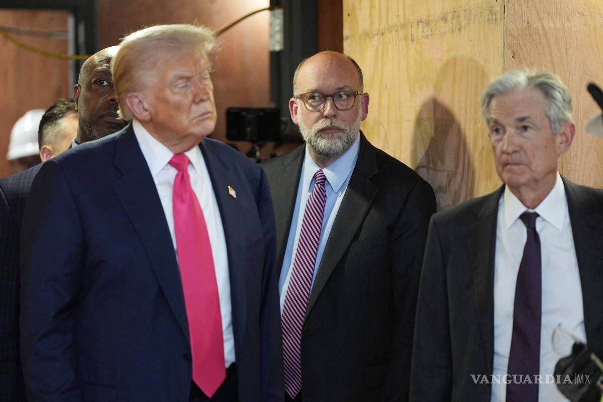 $!Trump ha intentado colgar la culpa de los problemas económicos a Jerome Powell y expresó que la Fed debería recortar sus tasas de interés de referencia.