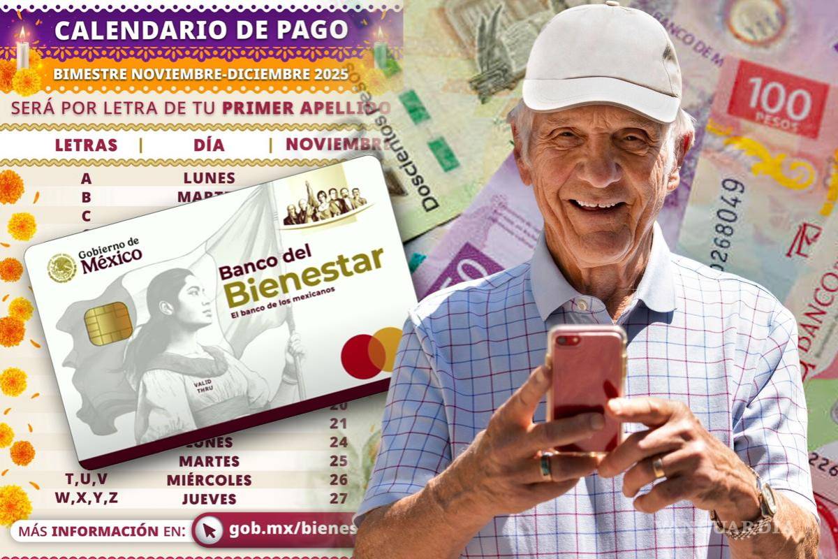 Pensión del Bienestar... ¿Cómo checar al instante si tu pago de noviembre ya cayó?