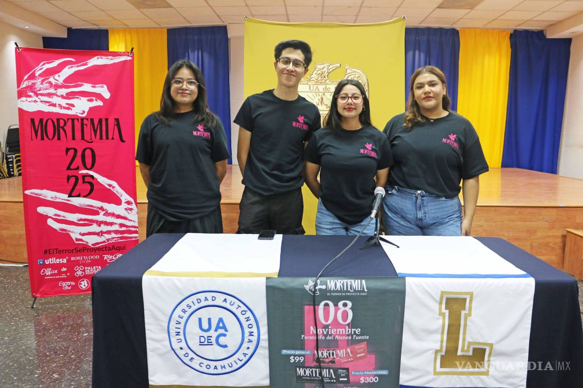 Invita UAdeC al Festival ‘Mortemia: El Terror se Proyecta Aquí’ para celebrar el arte, el cine y la creatividad
