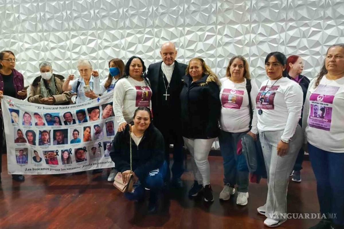 Representantes de la Iglesia se reúnen con madres buscadoras