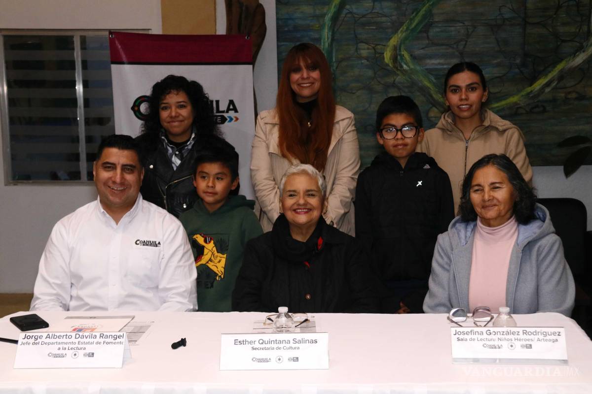 $!Abren registro en Coahuila para formar nuevos promotores de lectura comunitaria