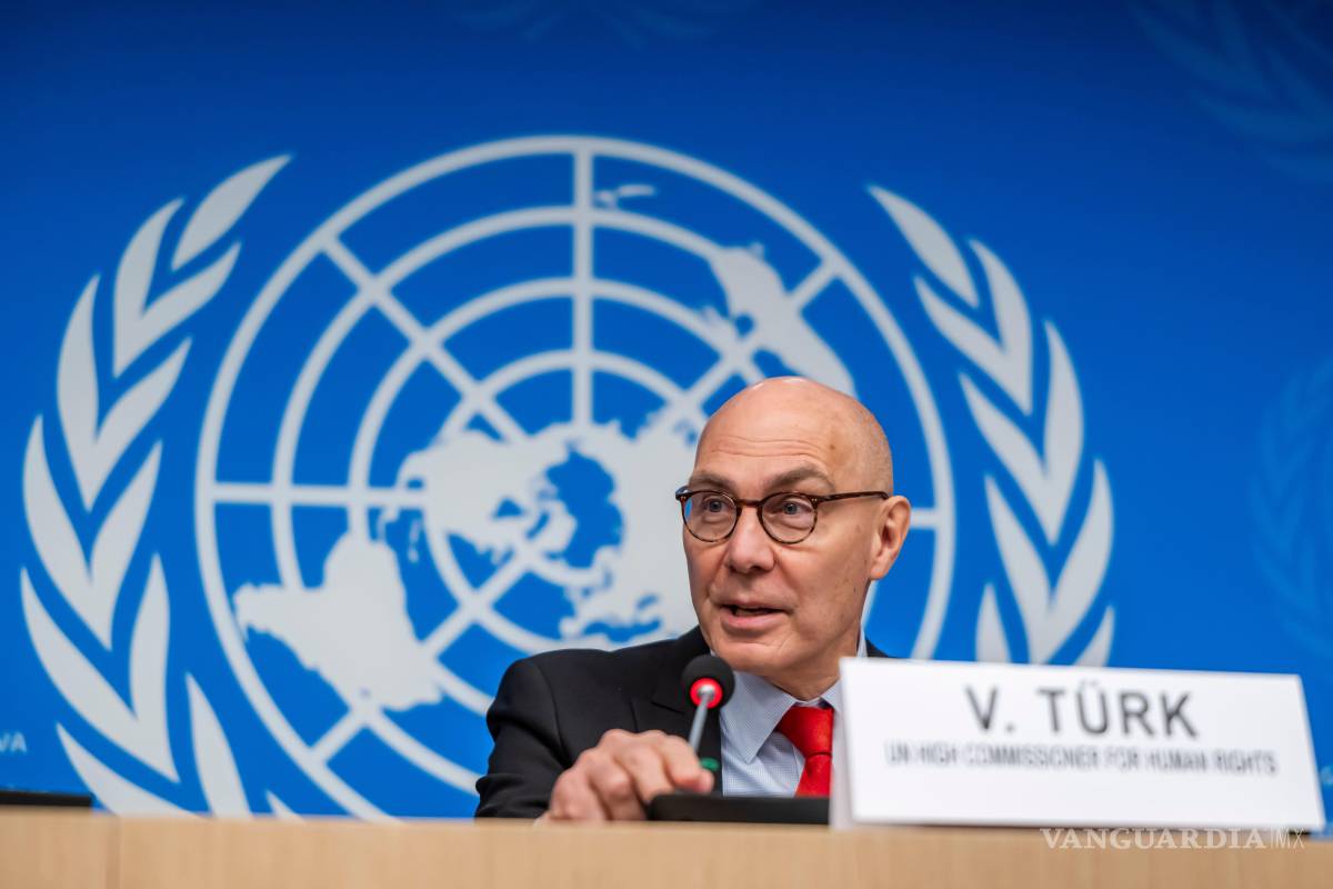 $!El Alto Comisionado de las Naciones Unidas para los Derechos Humanos, Volker Turk, en una conferencia de prensa de fin de año en la sede europea en Ginebra.