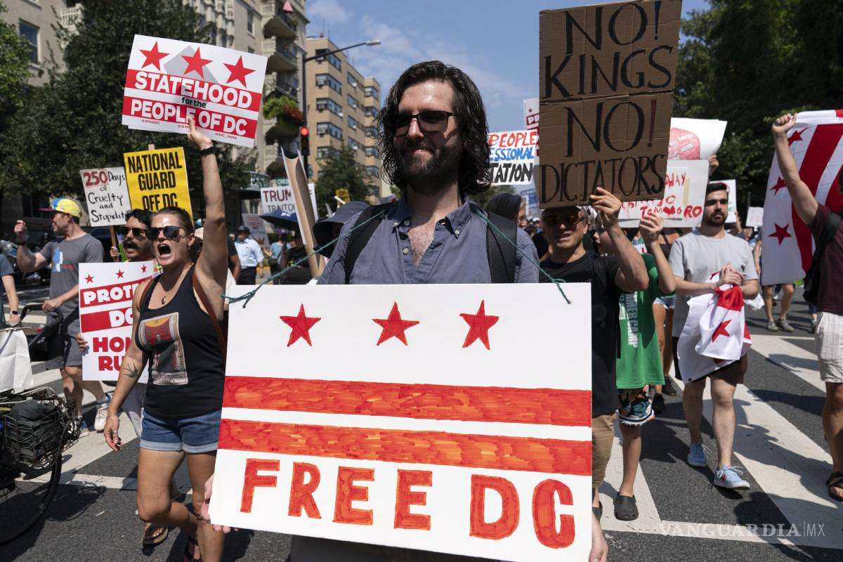 $!Los manifestantes ven una naturaleza autoritaria por parte del gobierno trumpista.