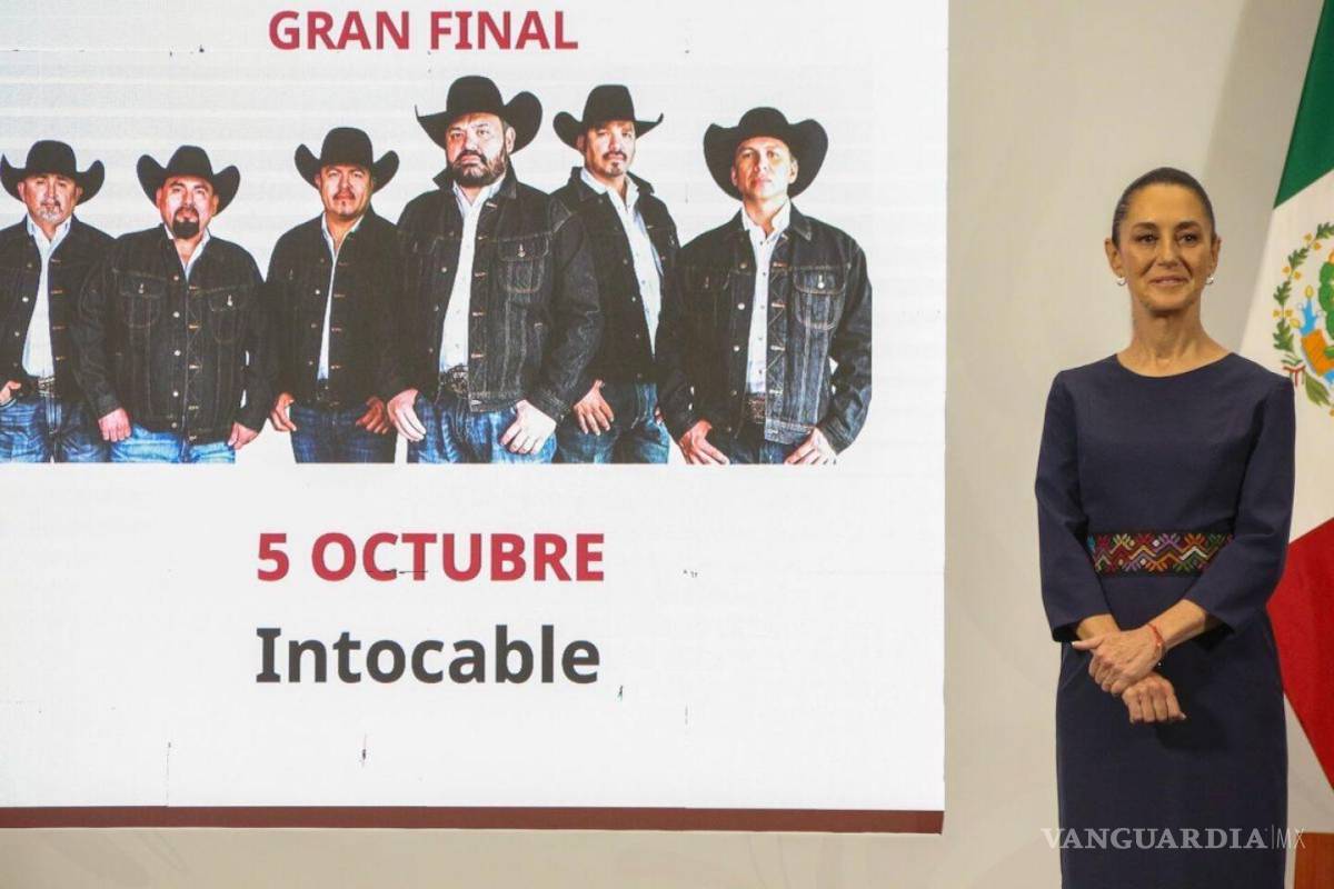 ¡Súbele, pariente! Sheinbaum estrena ‘Estamos todos’, canción de Intocable dedicada a migrantes (VIDEO)