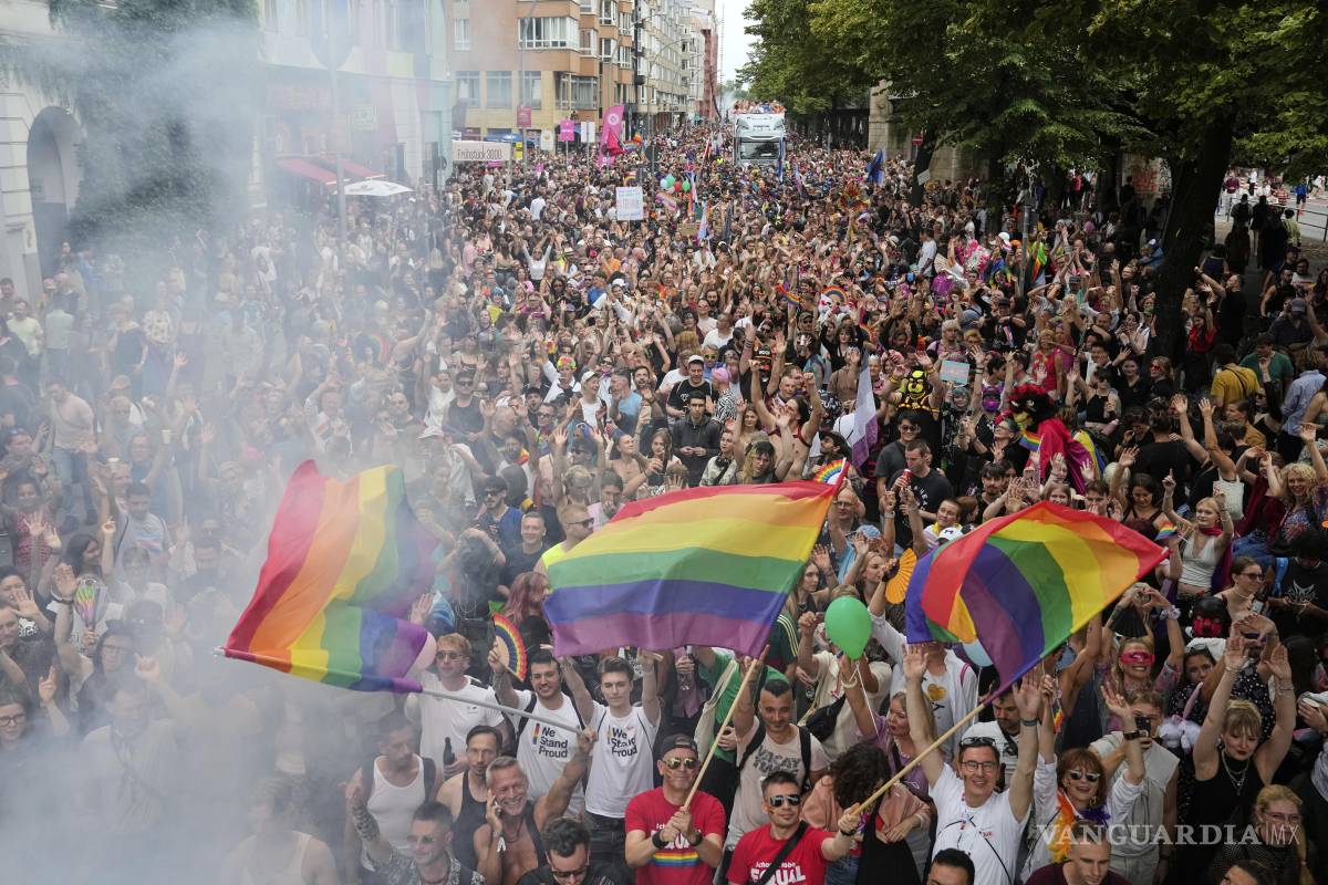 Berlín celebra el desfile del Orgullo LGBTQ+, una de las mayores festividades de ese tipo en Europa