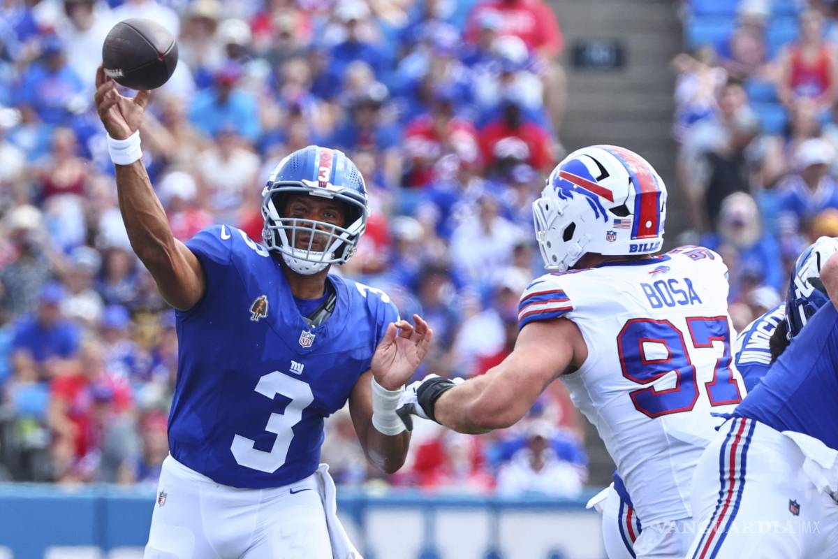 Giants sorprenden a los Bills y arrancan con triunfo en la Pretemporada 2025 de la NFL