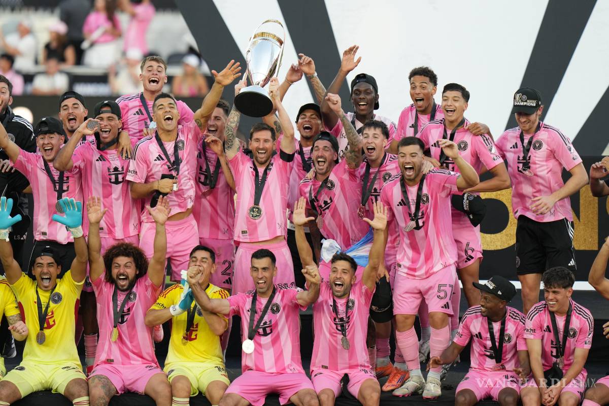 Messi guía a Inter Miami a su primera MLS Cup y despide a Busquets y Alba como campeones