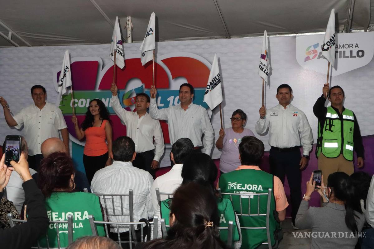 Arranca ‘Colonias al 100’ en Lomas de Lourdes, de Saltillo