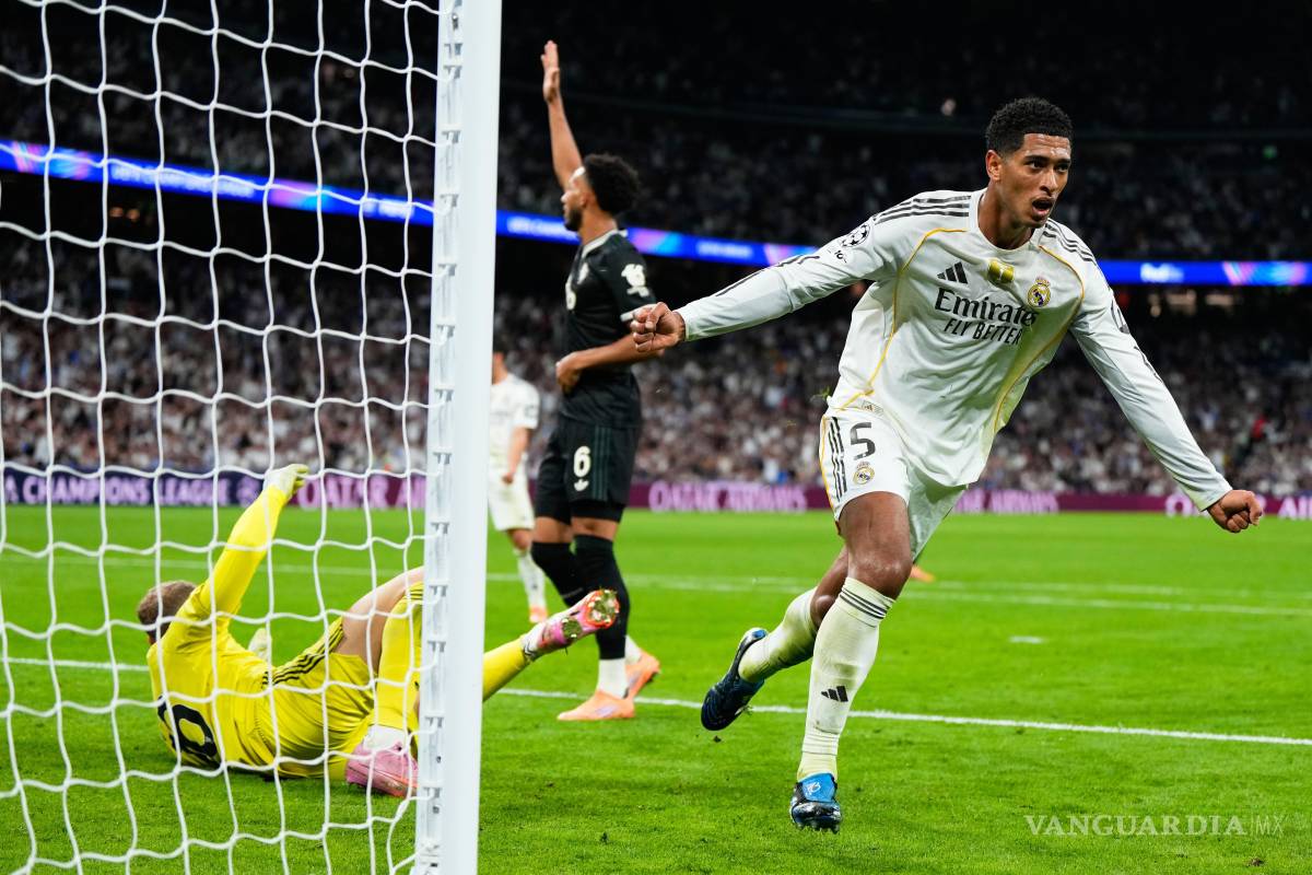 Bellingham le da la victoria al Real Madrid sobre la Juventus en la Champions League